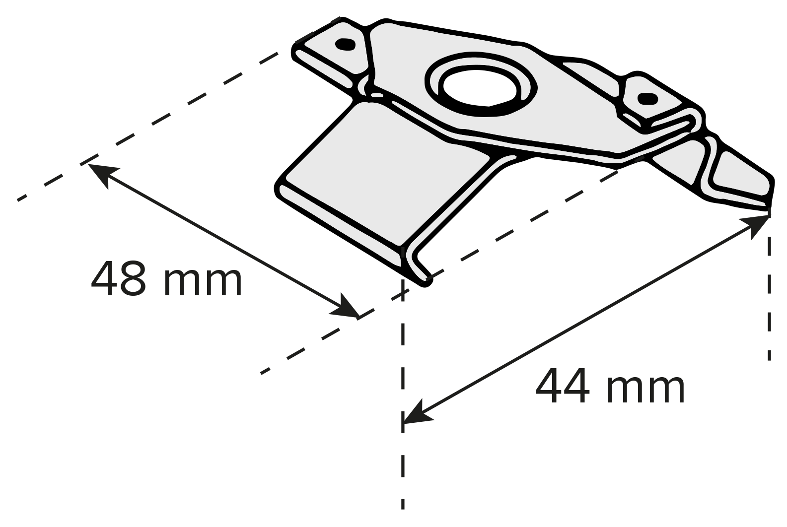 Schnellmontageclip