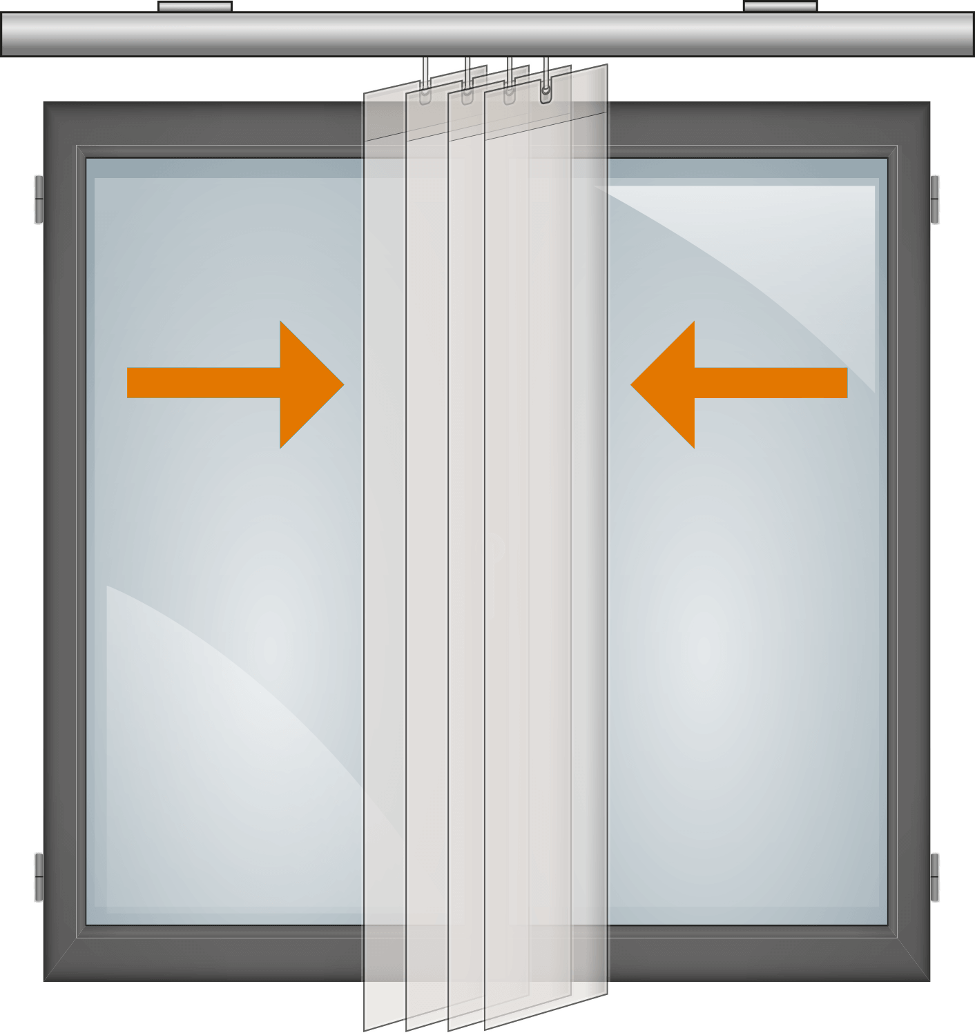 Behang Paket Mittig