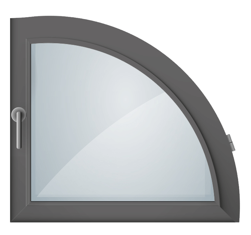 Fensterform Rundbogen