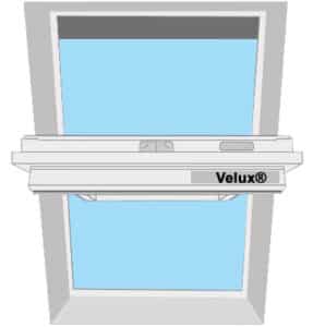 Velux Typenschild – Typ und Größe für das Dachfenster Rollo ablesen