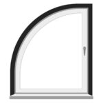 Rundfensterplissees als Sonderform
