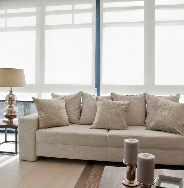 SunDeal Verdunkelungsrollo Wandmontage